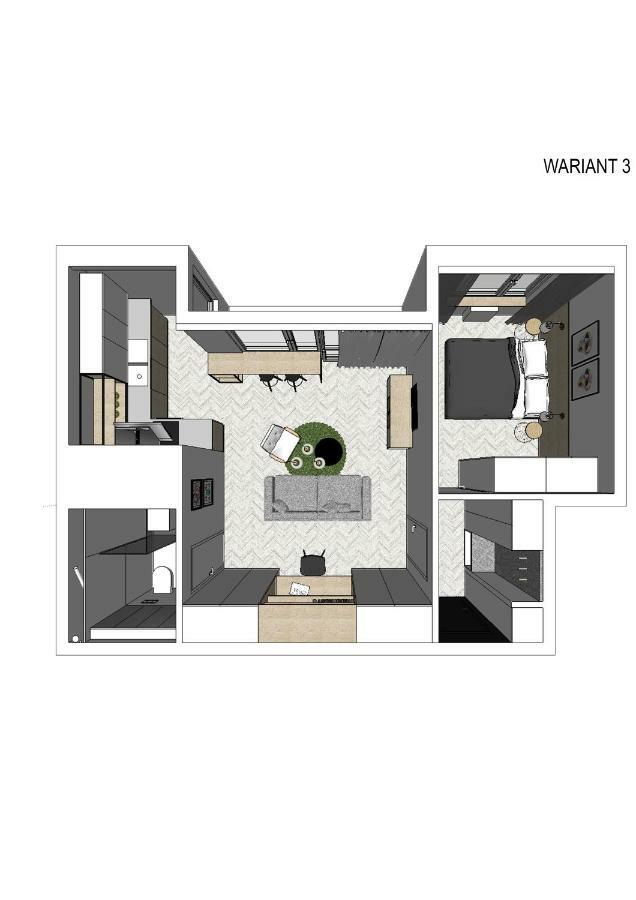 Ferienwohnung Okno Na Spodek Kattowitz Exterior foto