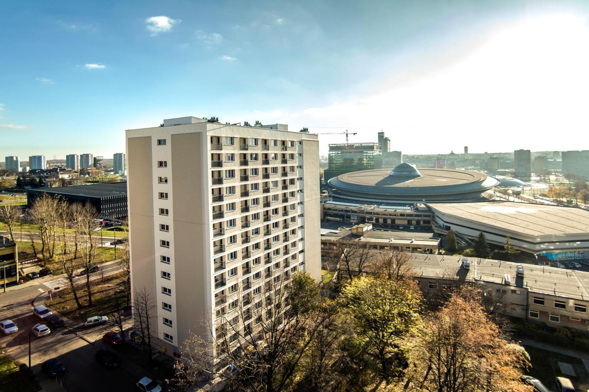 Ferienwohnung Okno Na Spodek Kattowitz Exterior foto